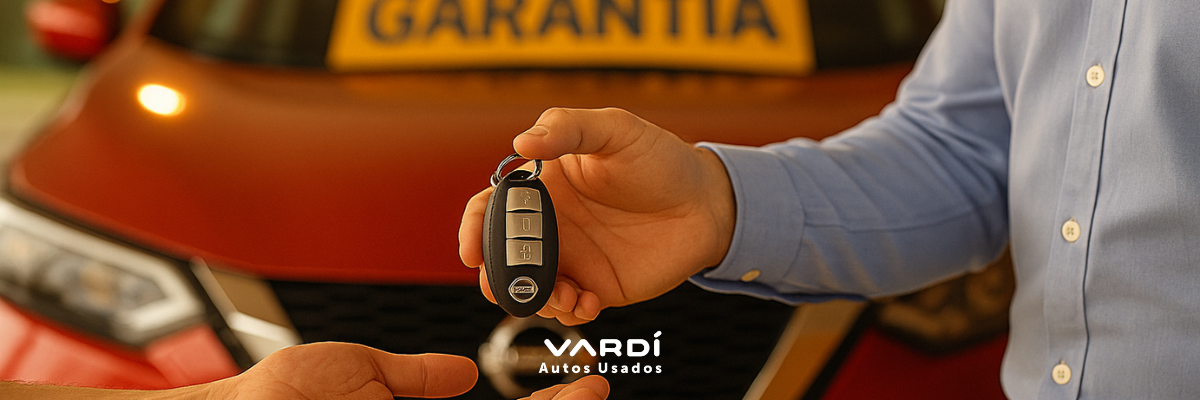 Vehículo usado Nissan con garantía incluida