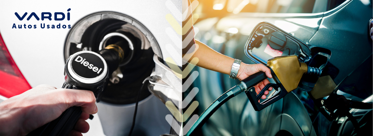 motor diésel y gasolina