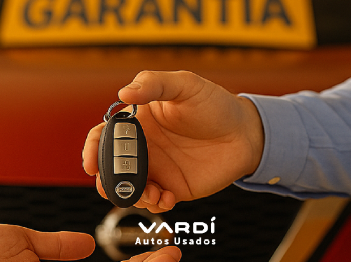Vehículo usado Nissan con garantía incluida