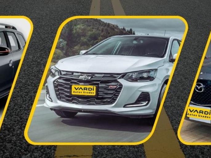 Carros usados Renault, Chevrolet y Mazda disponibles en Vardi Usados