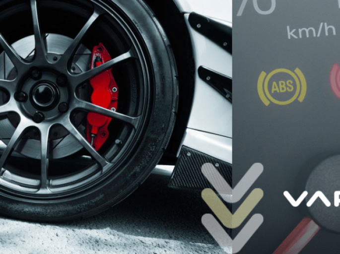 Sistema de frenos ABS en un carro usado para mayor seguridad y control al frenar